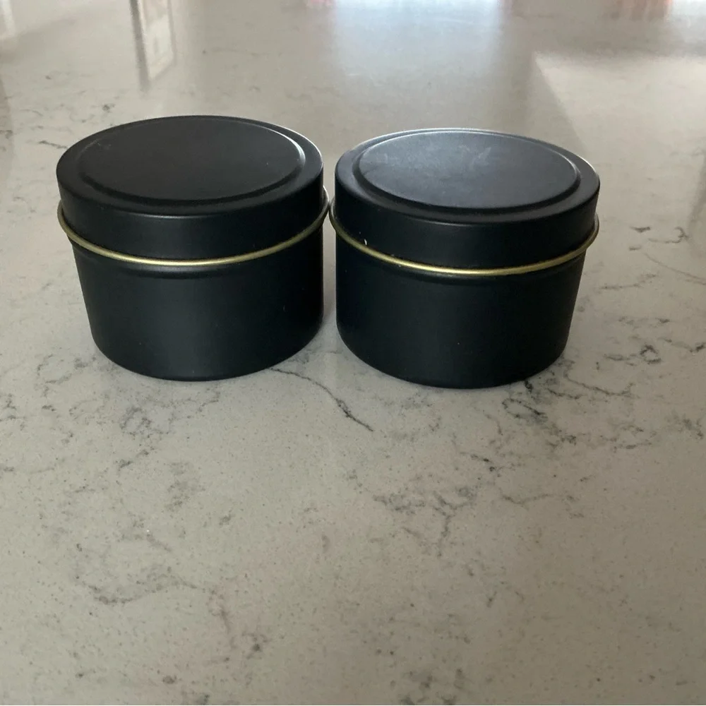 Artisan spa spring wax Floral Scented Candles handmade set of 2